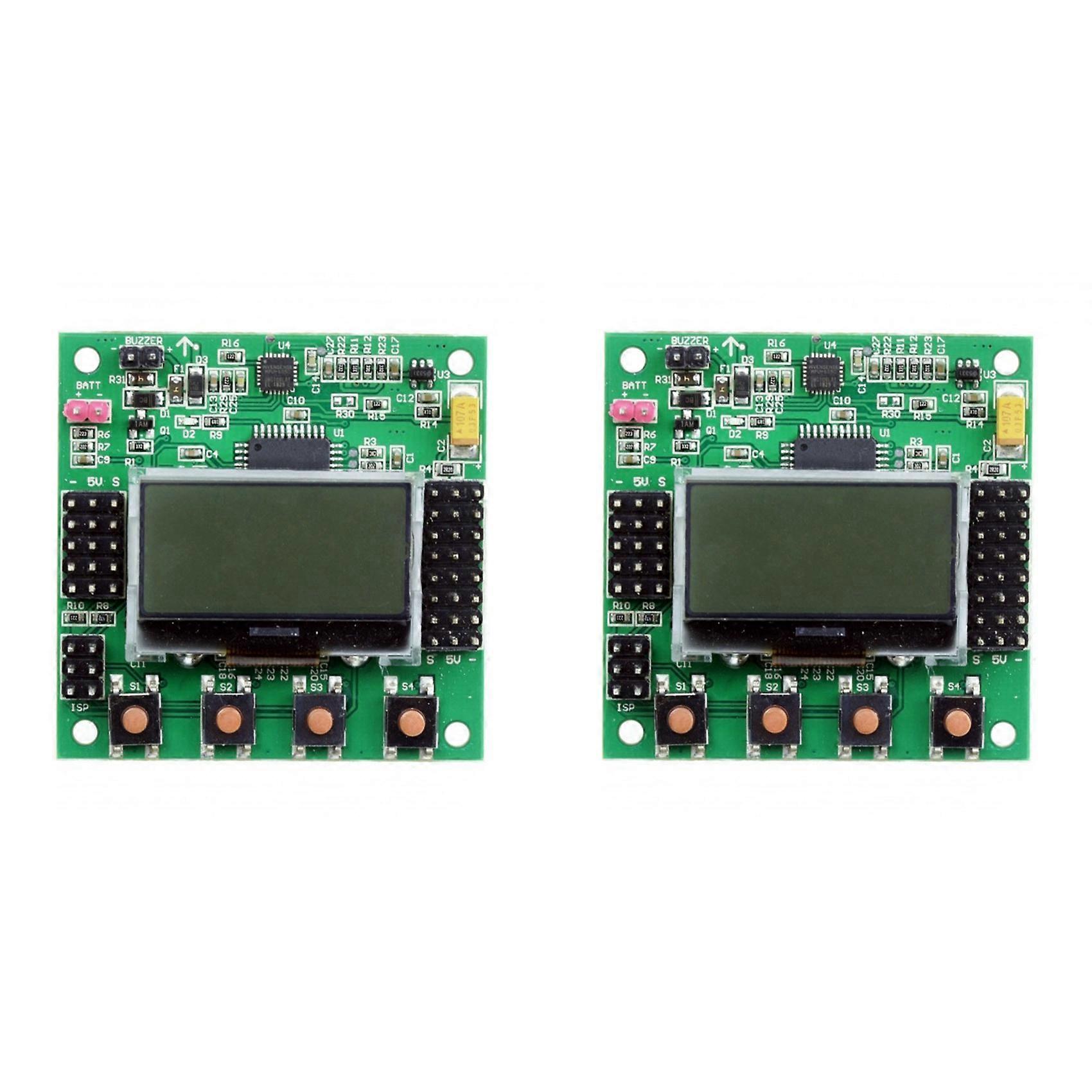 2X KK 2.1.5 LCD Multirotor Flight Control Board KK2.1.5 Newest V1.19S1 OpenAeroVTOL 1.6 Quadcopter KK2 6050 MPU 644PA(A)