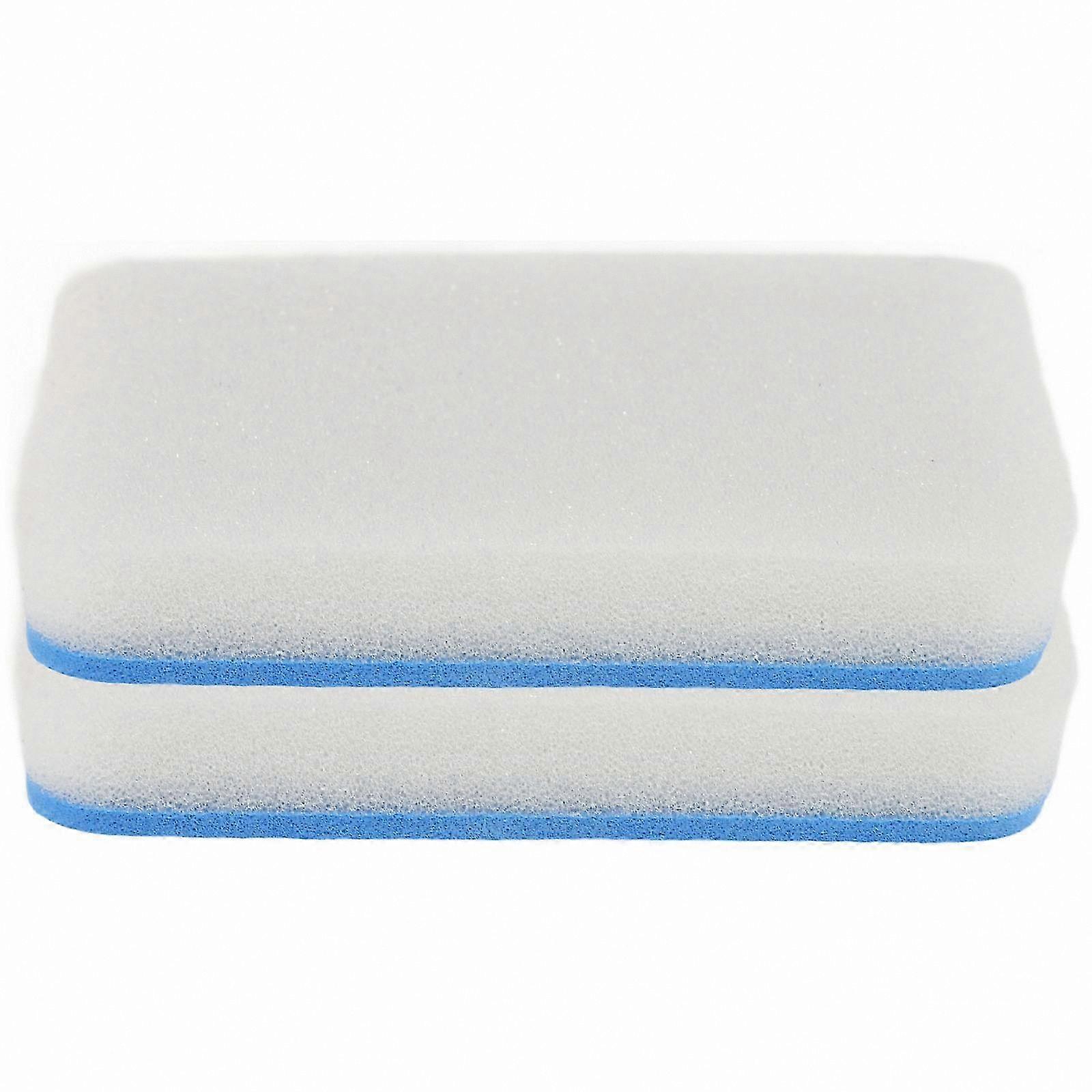 Table Tennis Racket Cleaner Accessory for Bats, 2Pcs Rectangular Shape 0.50x5.50x1.50cm Tool for Maintenance