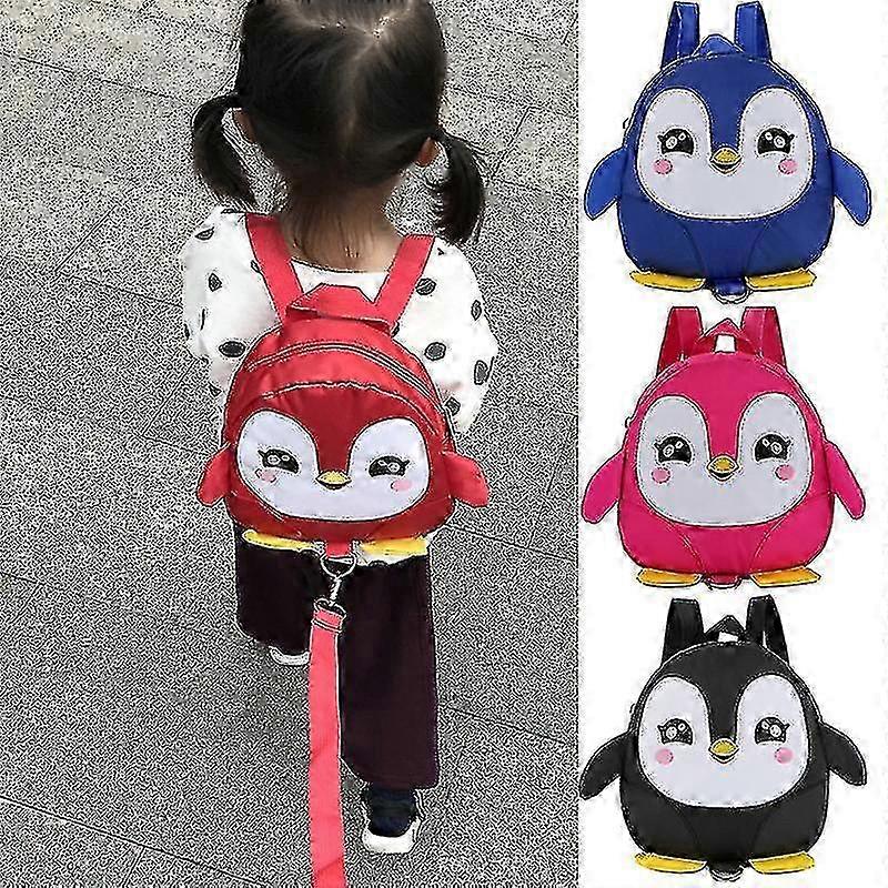 Penguin Toddler Backpack with Reins, Child Safety Harness and Tether