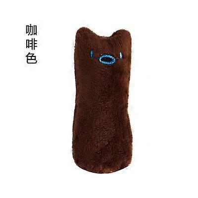 Teeth Grinding Catnip Toys Funny Interactive Plush Cat Toy Pet Kitten Chewing Vocal Toy Claws Thumb Bite Cat mint For Cats