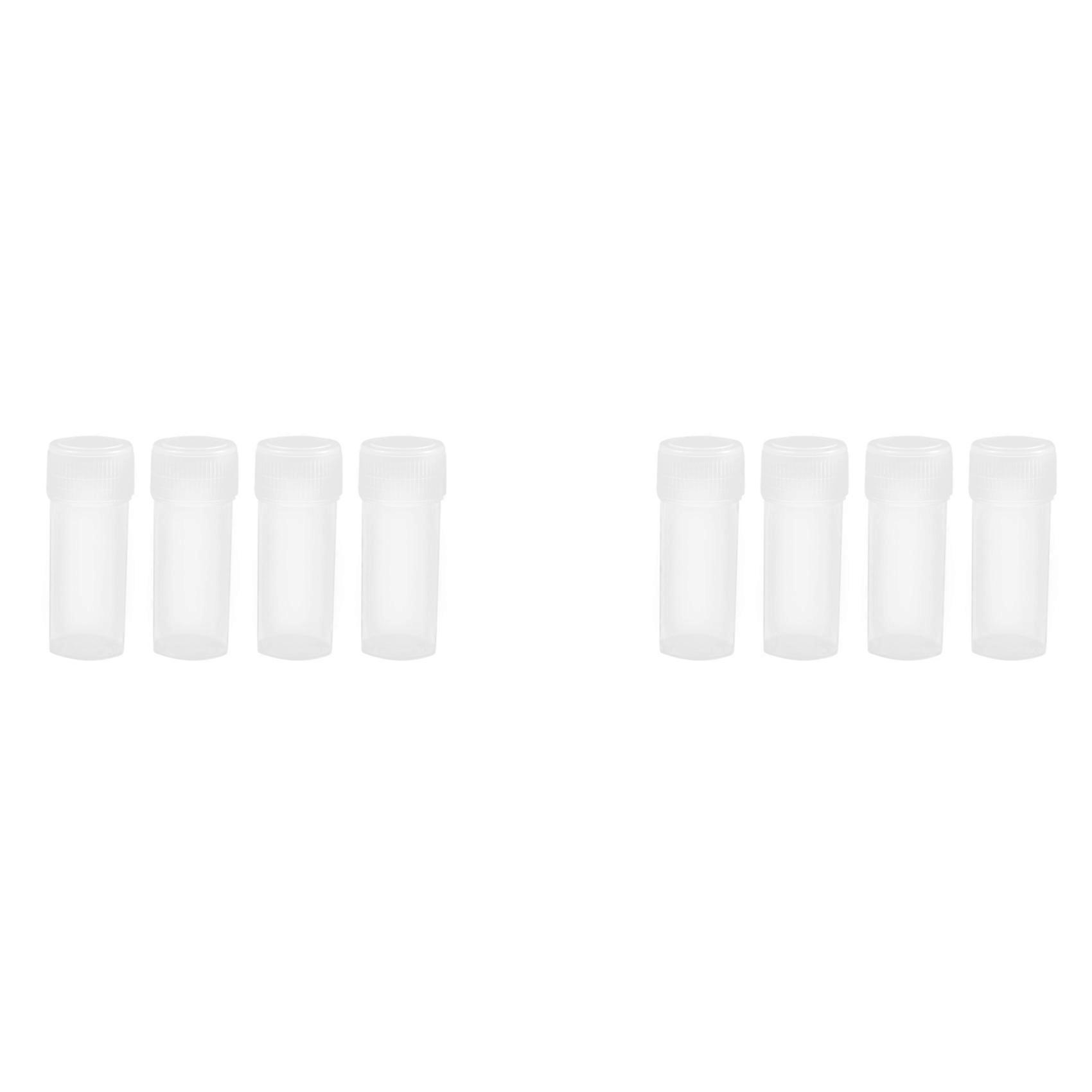 1000 Pcs 5Ml Plastic Sample Bottles Potable Mini Clear Storage Case Vial Storage Container