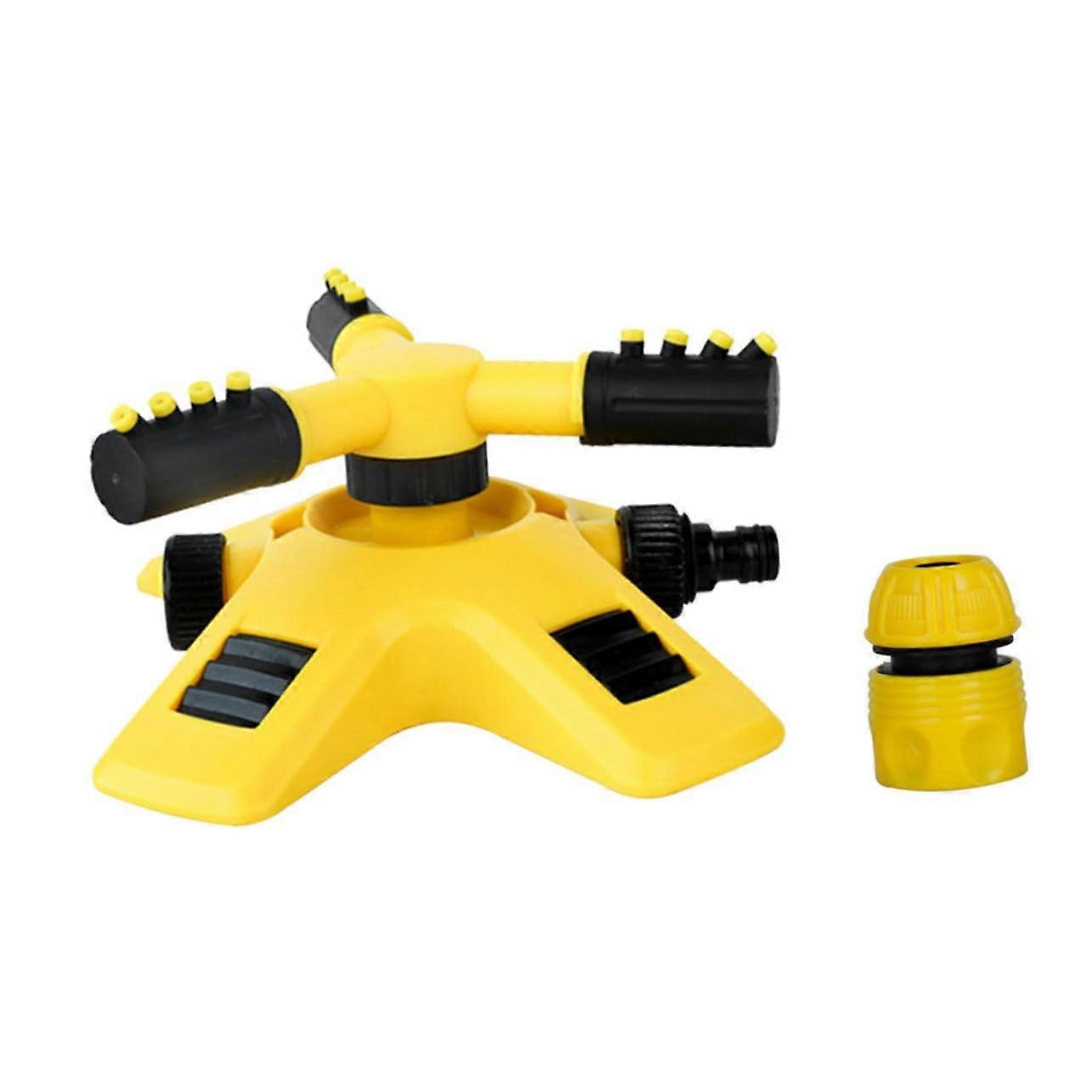 360 Degree Rotating Lawn Sprinkler with Adjustable Coverage for Automatic Garden Irrigation