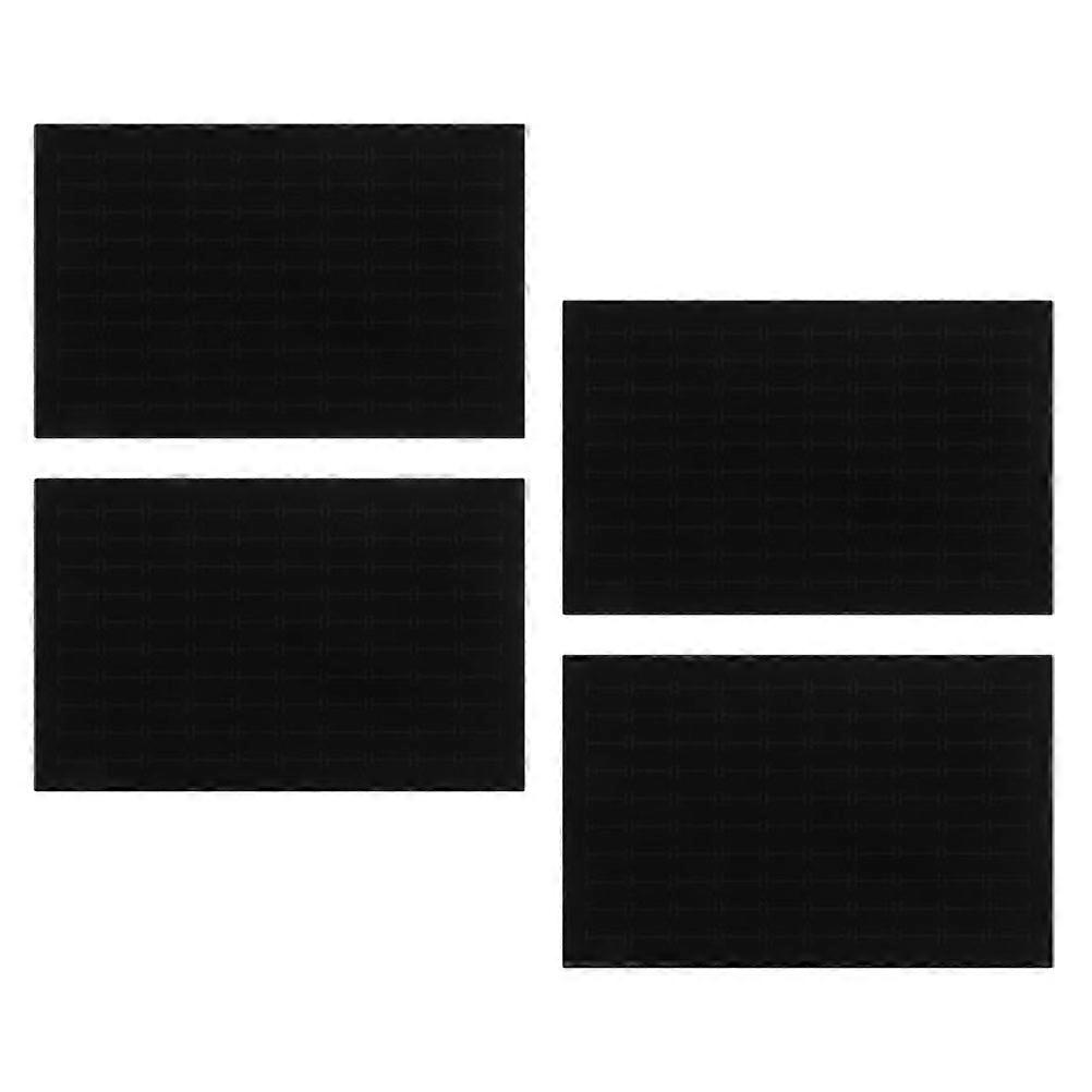 Ring Storage Tray Inserts for Display Use 20Pcs Black Sponge Cushion