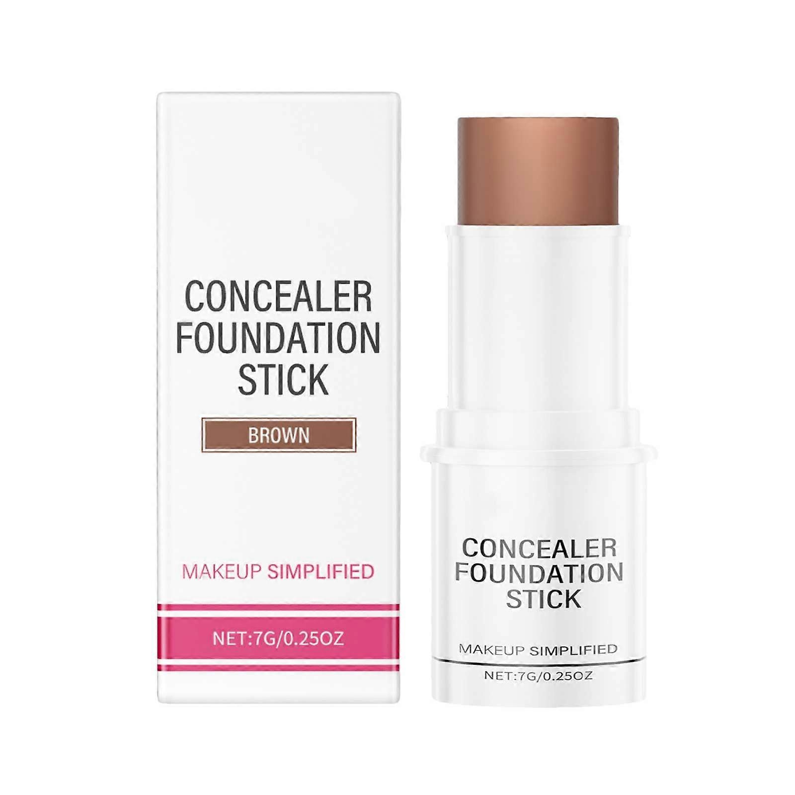 Full Coverage Foundation Stick and Longwear Concealer Stick with Buildable Coverage for All Skin Types 02