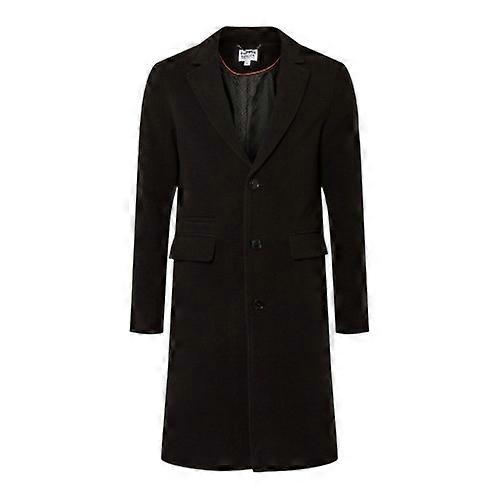 Burton Mens Signature Three Button Epsom Overcoat