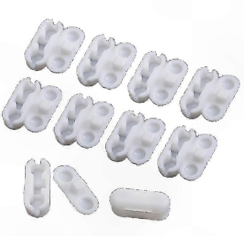 10-Pack Plastic Roller Blind Pull Cord Connectors for Curtain Chains