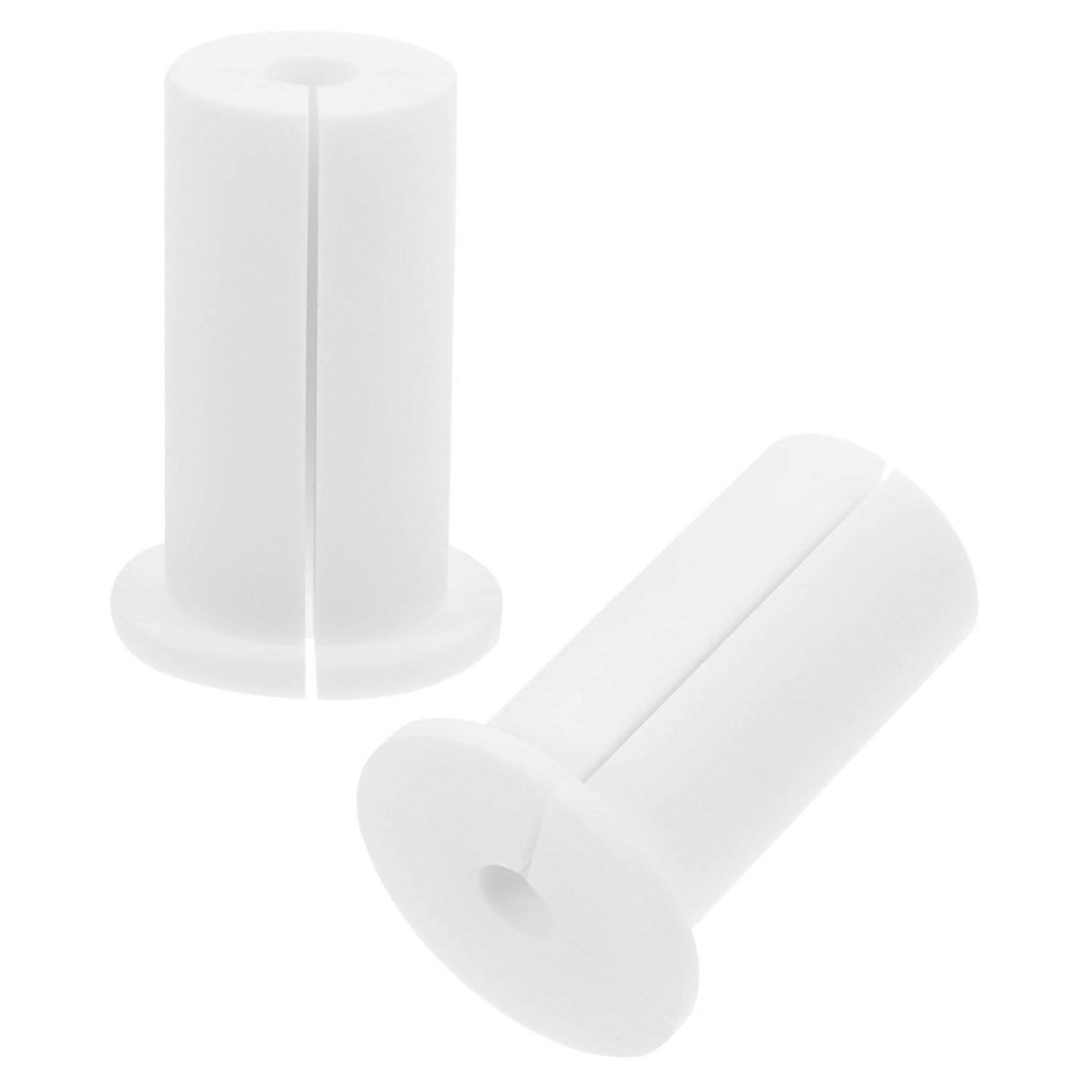 2pcs Cable Wall Grommets Silicone Cable Protector Sleeves Prevent Fraying Extend Lifespan for Wall Installation