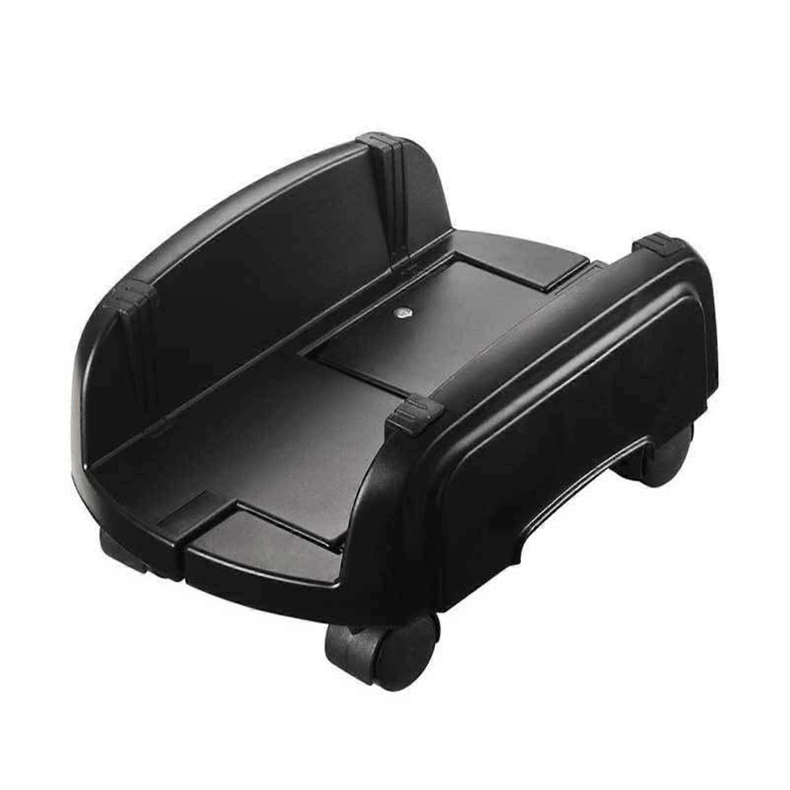 HeavyDuty CPU Stand with Wheels, Adjustable Under Desk PC Tower Holder for Enhanced Airflow