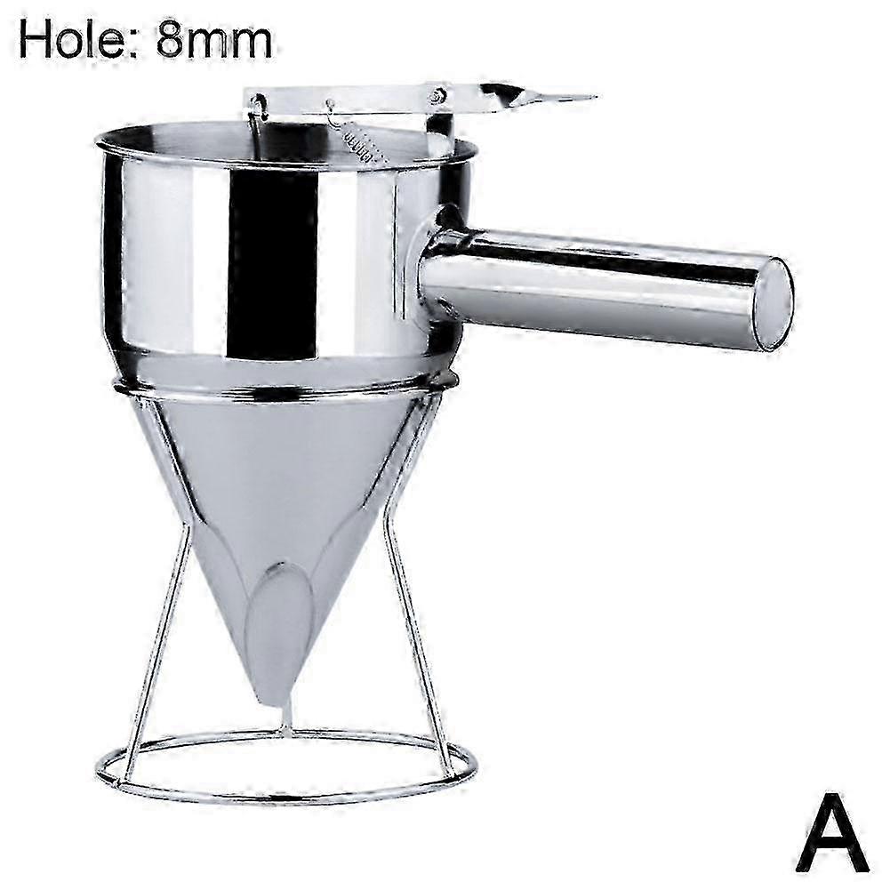 Funnel Dispenser Stainless Steel Cone-shaped Batter Pancake Baking Tools