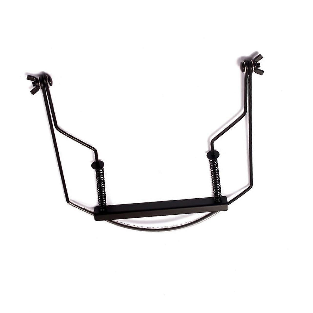 Harmonica Neck Holder Stainless Steel Adjustable Frame for 10Hole Diatonic Hands  Playing