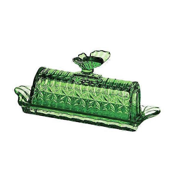 Beurrier vert avec couvercle