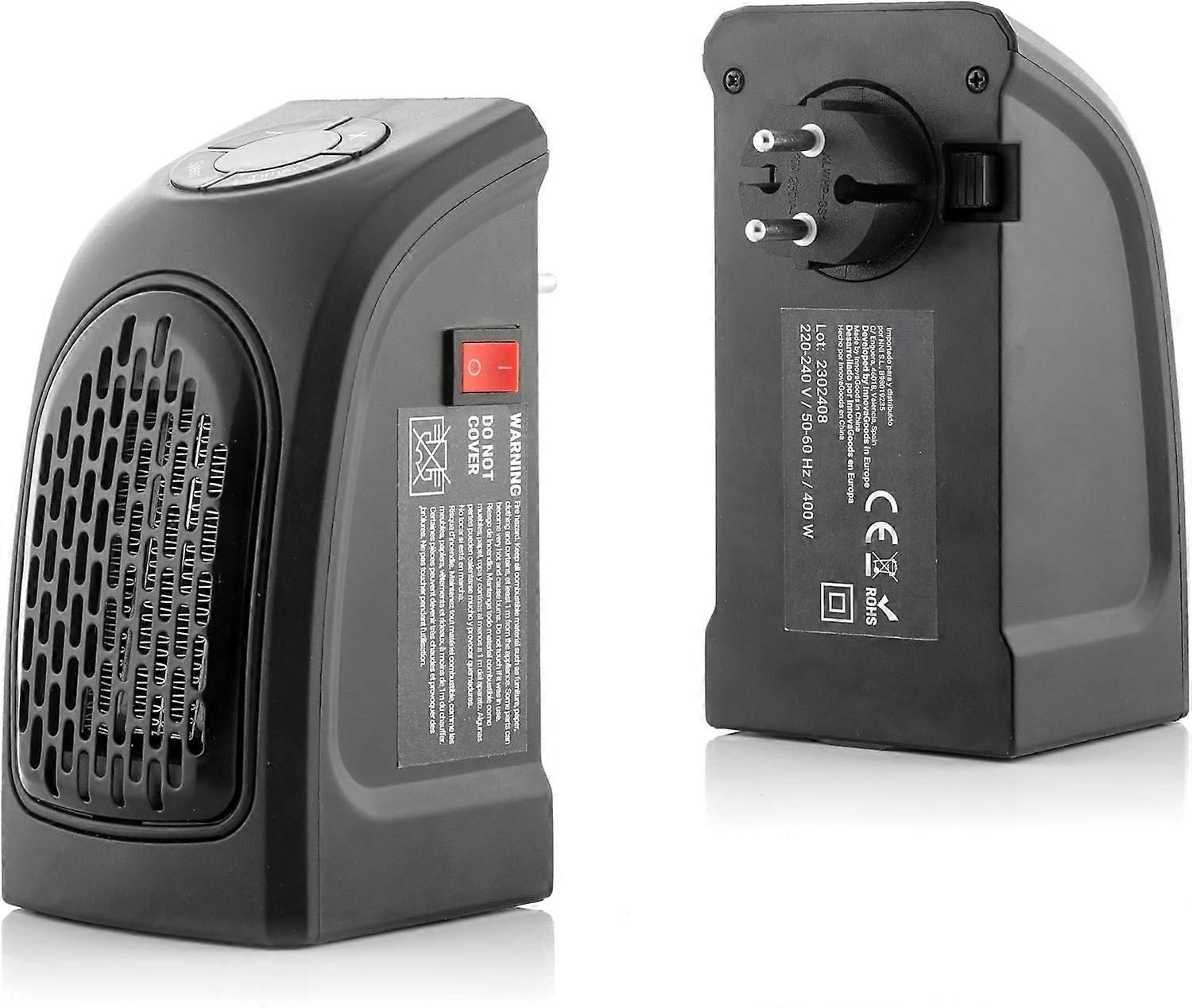 Space Heater EH200  Compact Portable Indoor Heater for Small Room Quick Heating