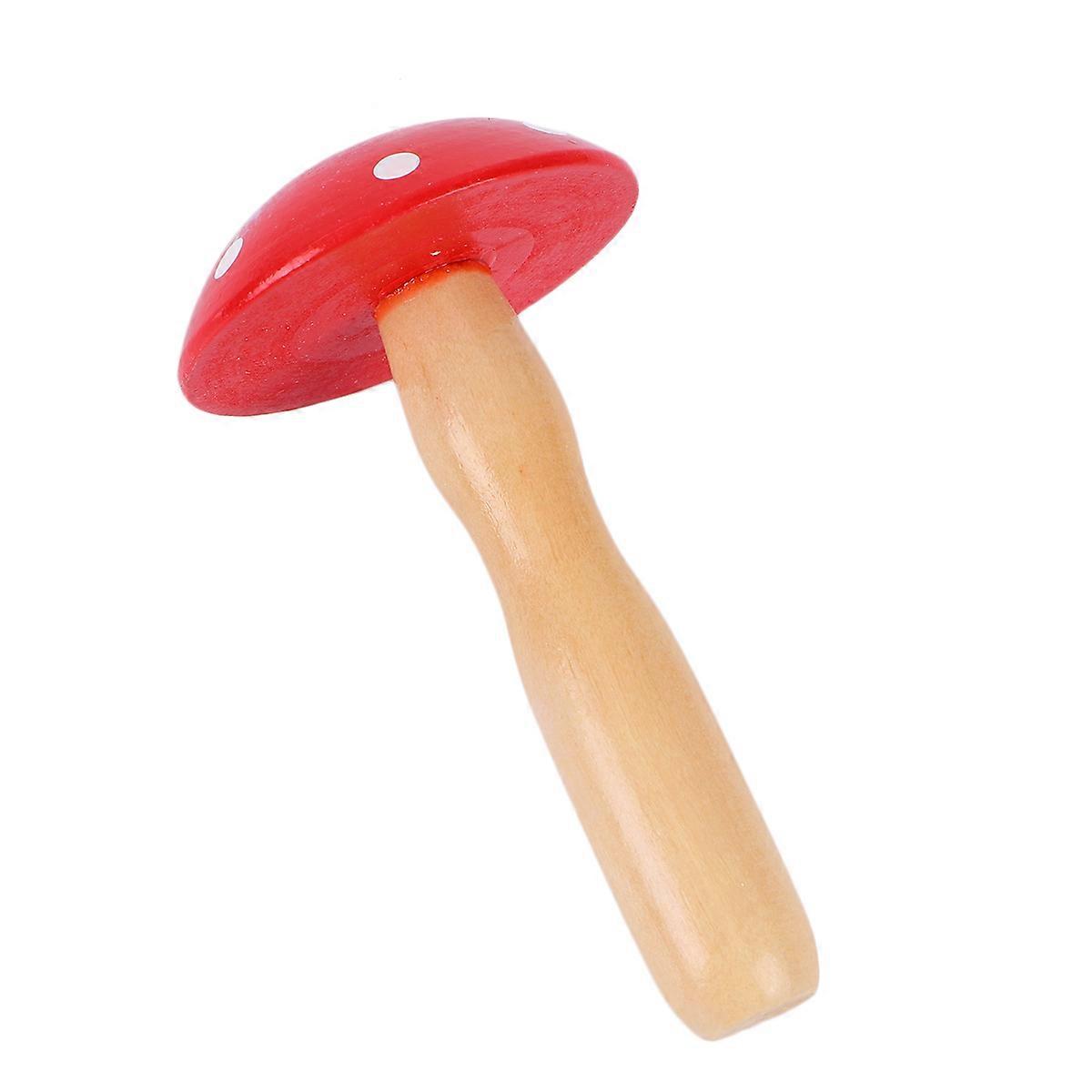 Mushroom Darning Tool Solid Wooden Mushroom Patching Tool for DIY Use