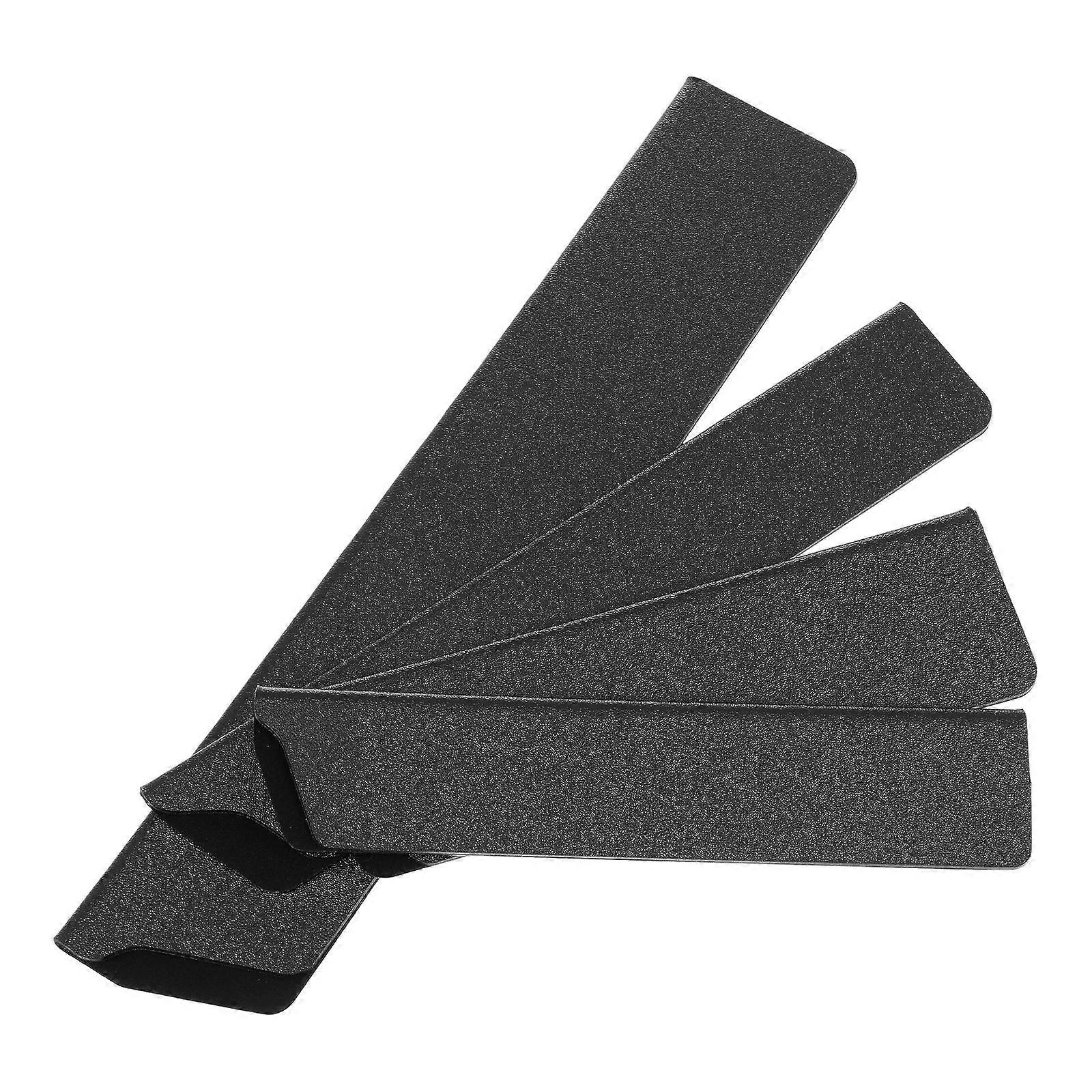 Black Cutter Protectors ABS Sleeves for 4Pcs Kitchen Set