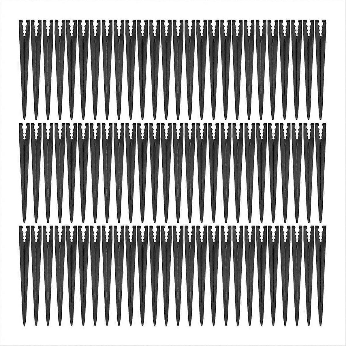 100 pcs Drip Irrigation Support Stakes for 1/4 Inch Tubing