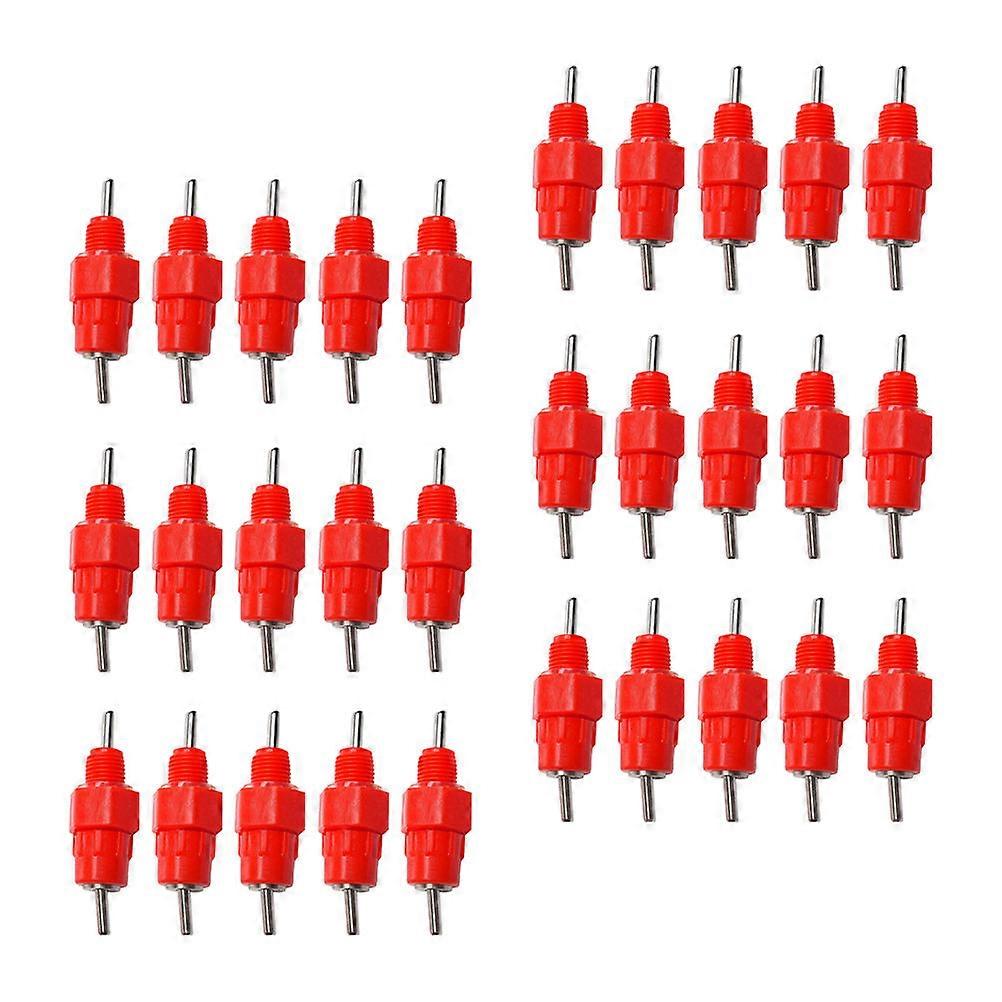 Chicken Water Feeder Practical Water Nipples for Chickens 60Pcs Pack