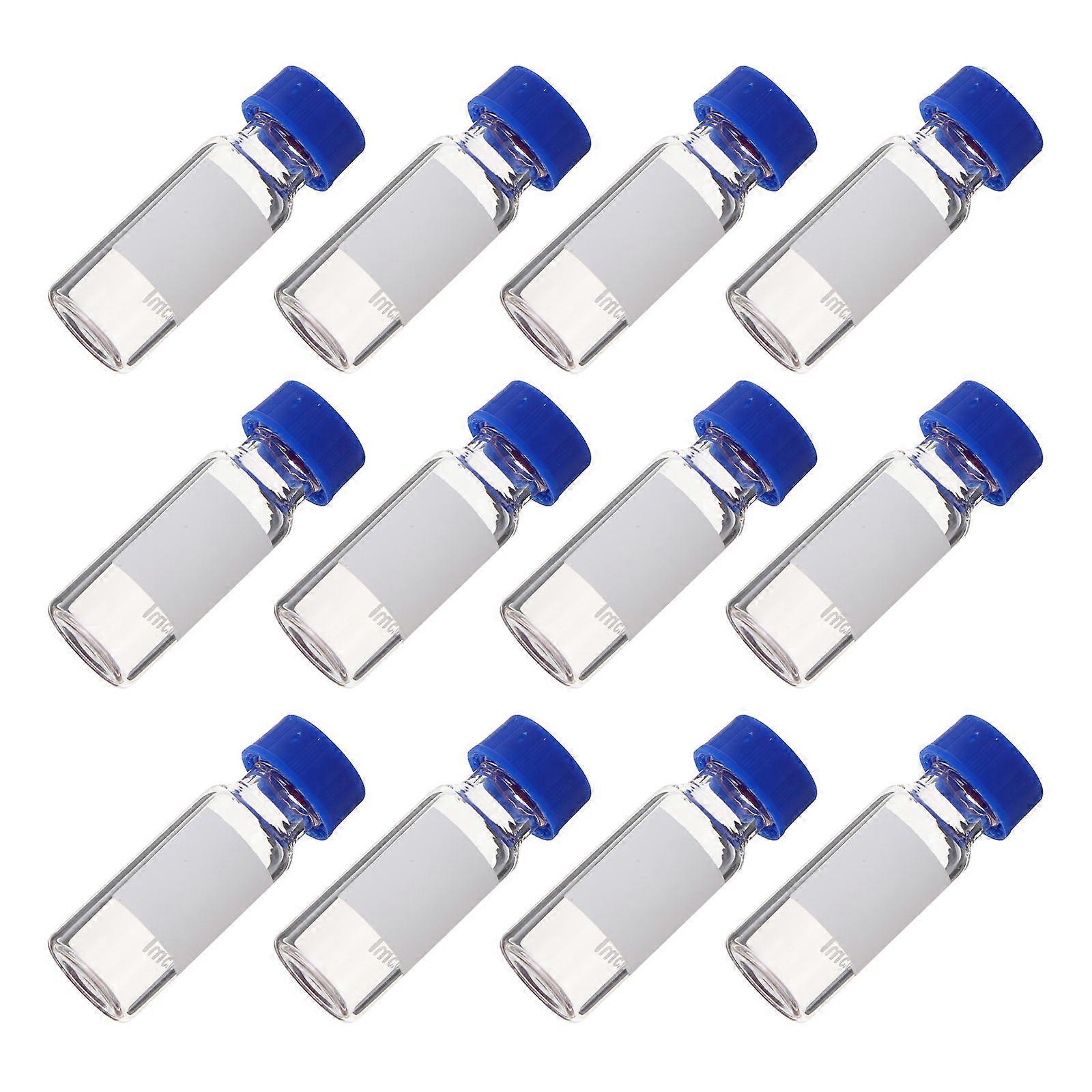 Screw-Top Bottle Glass Container for Laboratory 500Pcs Sample Vials