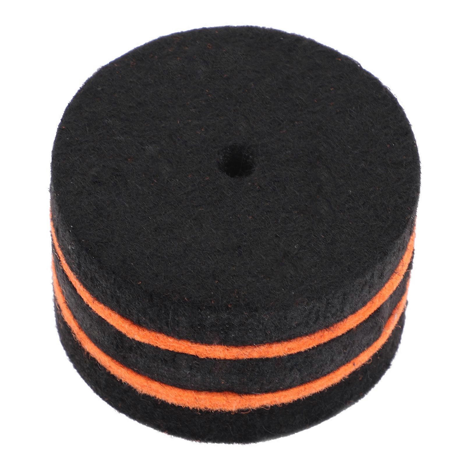 Black Felt Drum Pedal Hammer Drum Replace Hammer Head for Home Use