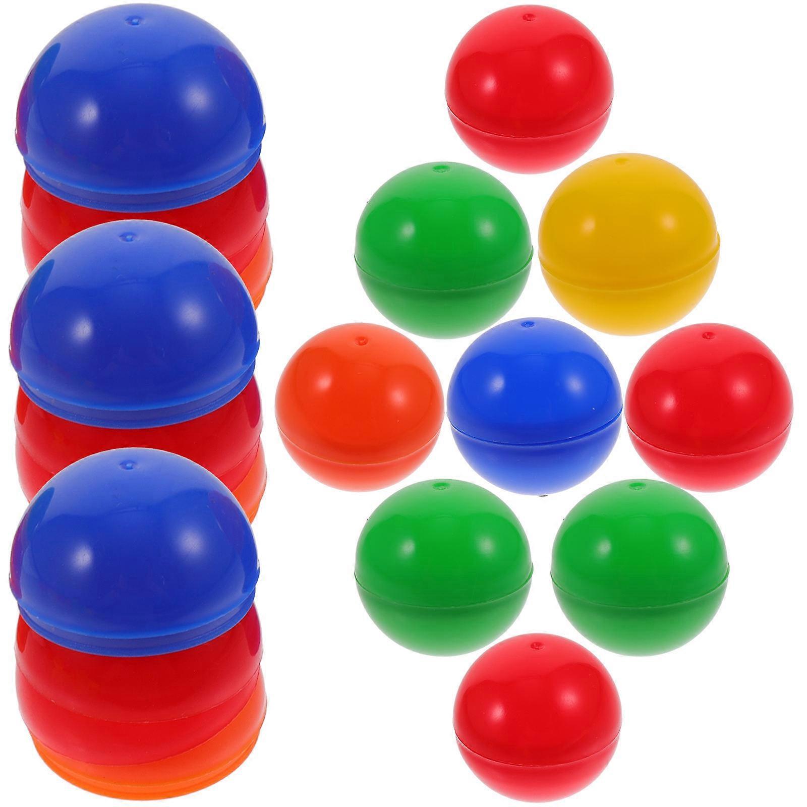 Colorful Balls Plastic Game Balls for Party Use 20Pcs
