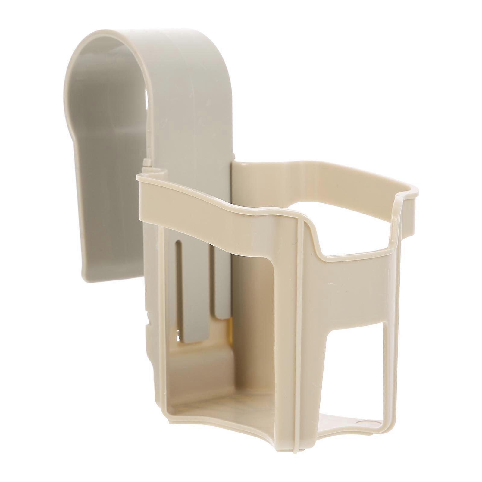Pool Drink Holder for Hook Beverage Rack Grey Plastic Material