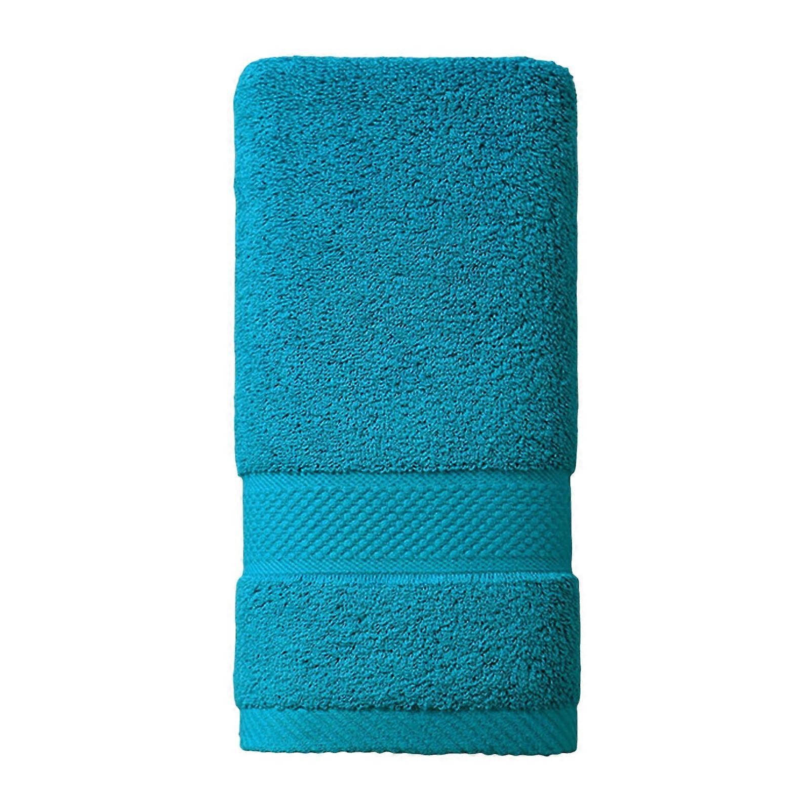 Solid Turquoise Hand Towels for Bathroom Soft and Absorbent