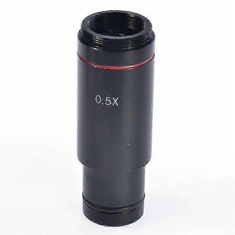 0.5X C Mount Adapter 23.2mm Reduction Lens for Microscope Camera Connection