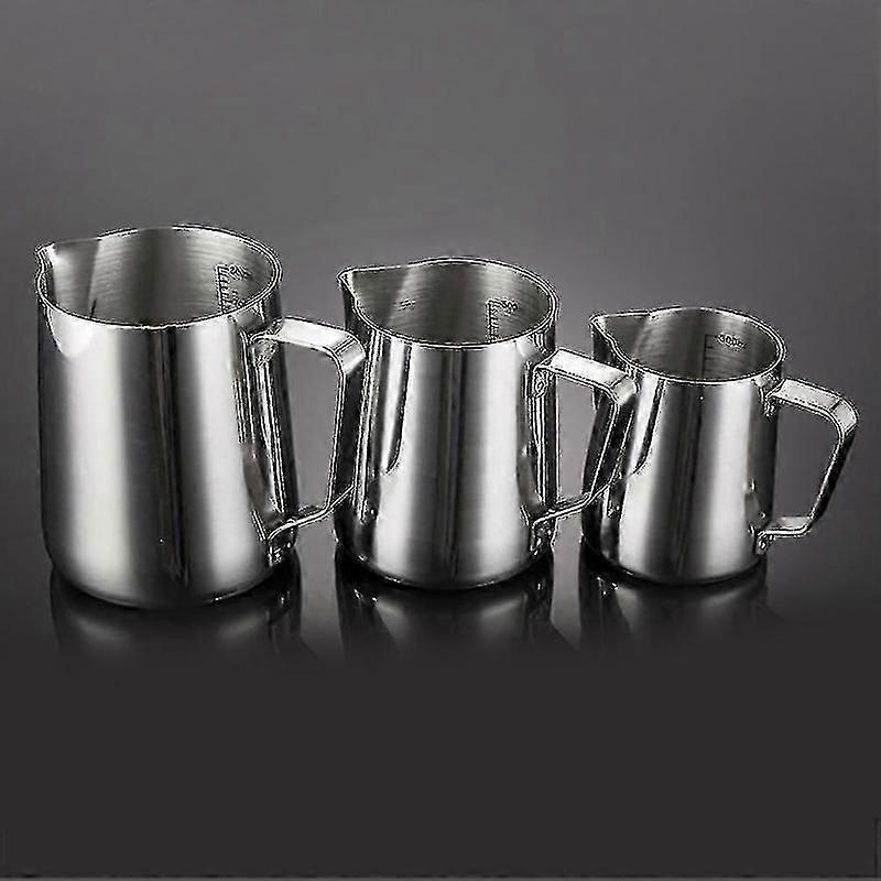 latteskummerkanne i rustfritt stål for kaffe