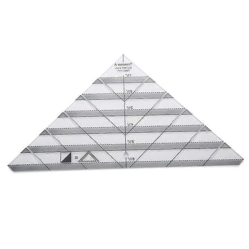 Acrylic Triangle Quilting Ruler Templates Fabric Sewing Cutting Patchwork Ruler
