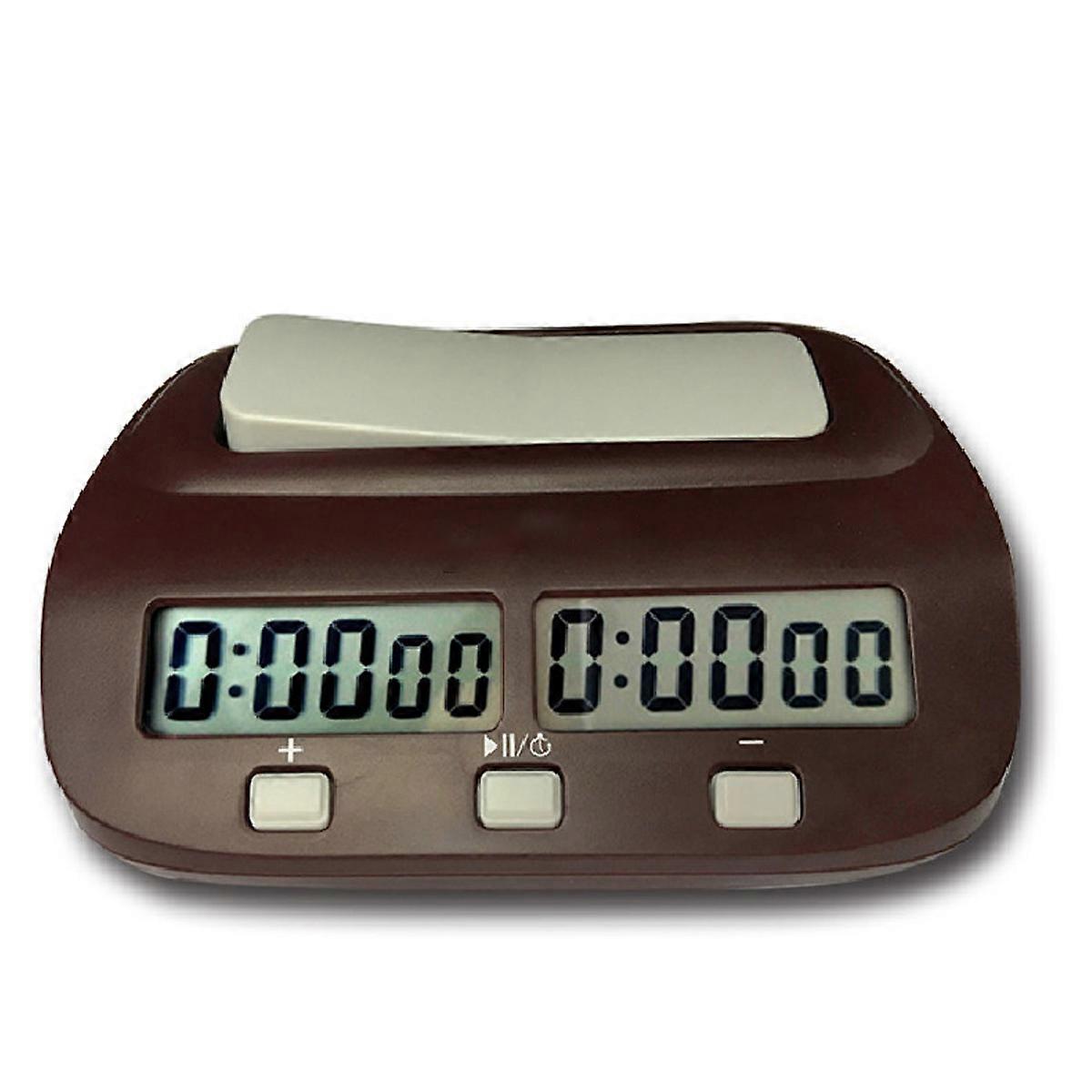 Chess Clock Digital Timer for Board Games, Digital Chess Timer with Countdown Timer and Count up Function, Alarm Function Bonus and Delay Functions