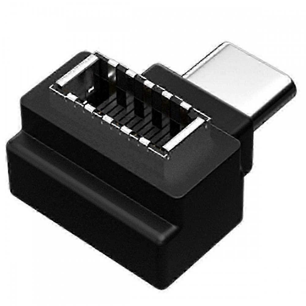 USB 3.1 frontpanel header USB Type-C til Type-E kabeladapterstik Type C Han til Type E hunkabeladapter
