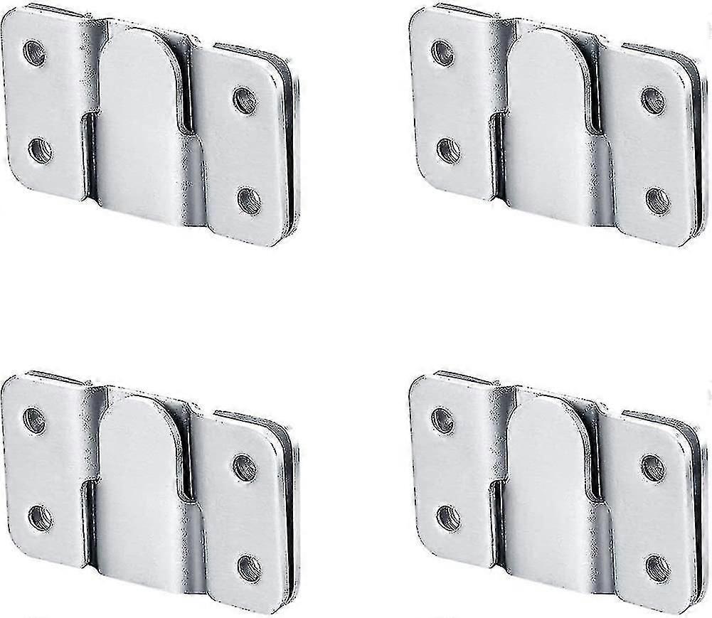 Flush Mount Brackets,  Headboard Wall Fixing Brackets Wall Mount Interlocking  Gift