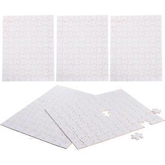 Wooden Heat Transfer Puzzle for DIY with 5 Blank Sublimation Sheets