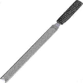 Toe Nail Files For Thick Nails Stainless Steel 4 Sides 7 Inch Length Pedicure Nail Files Tool Accessory
