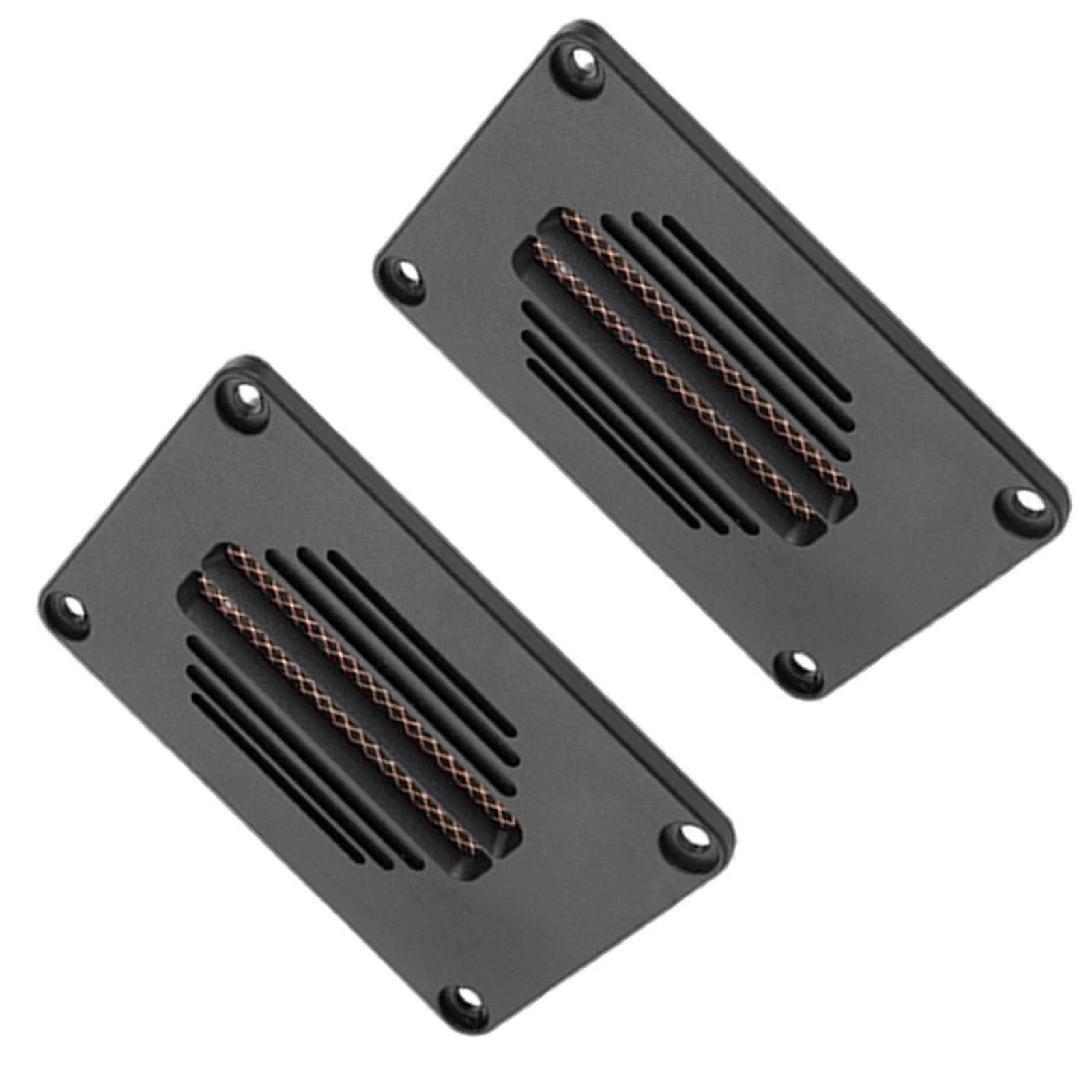 Square Shape Ribbon Tweeter Speaker Efficient Heat Dissipation Extended High Frequency Response Studio Loudspeaker