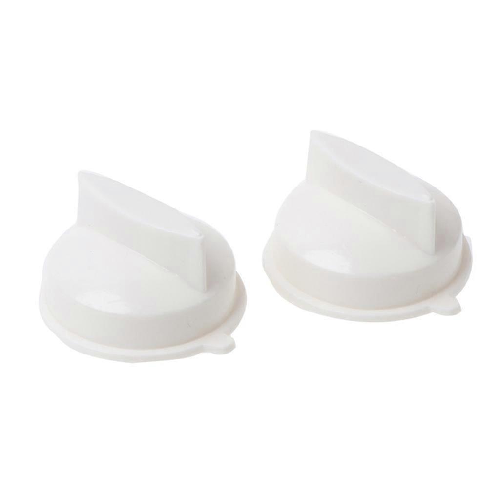 2Pcs Microwave Oven Rotary Knob Timer Plastic Control Switch For Universal