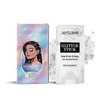 Glitzerstift – Langanhaltender, schimmernder Highlighter für Gesicht und Körper, einfache Anwendung, hautfreundliche Formel, perfekt für Partys, Festivals und Auftritte