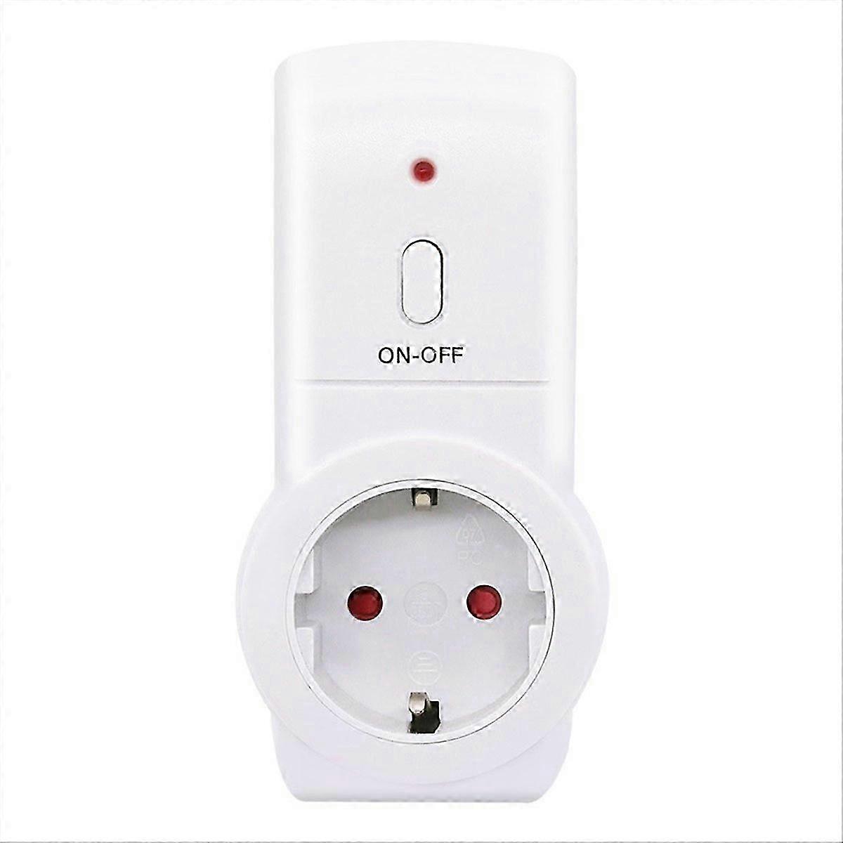 Wireless Remote Control Smart Timer Socket Switch 220V Wall 433mhz Programmable Electrical Outlet Switch for Home Automation
