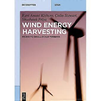 Wind energy harvesting micro-to-small scale turbines
