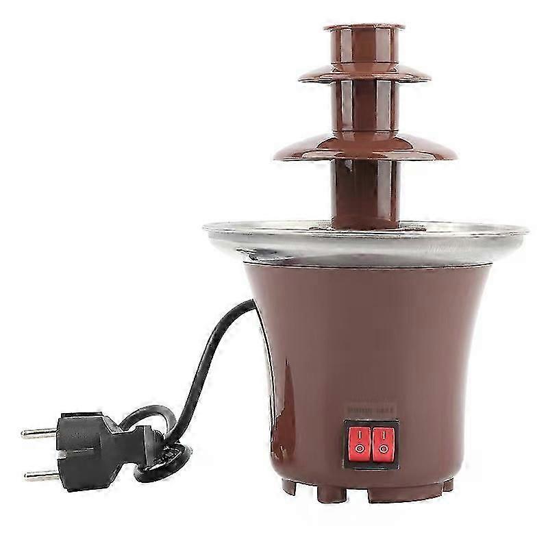 Three-Tier Chocolate Fondue Waterfall,z