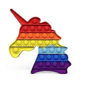 Sensory Toy Press Button Desktop Game Squeeze Silicone Stress Relief