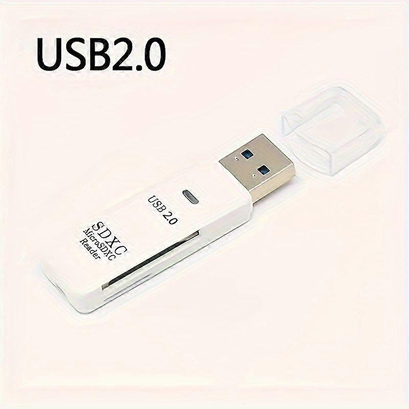 USB2.0 USB3.0 High-speed Multifunctional 2-in-1 SD TF Card Reader