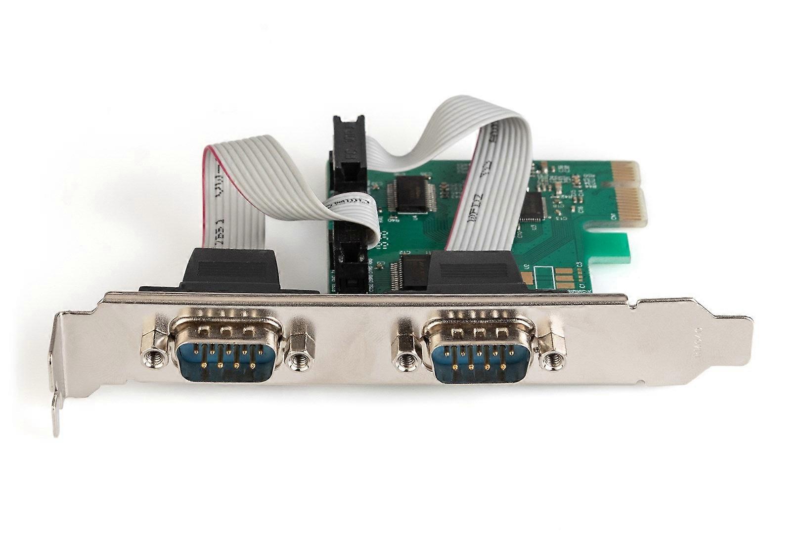 Digitus 2-port serielt interfacekort, PCIe