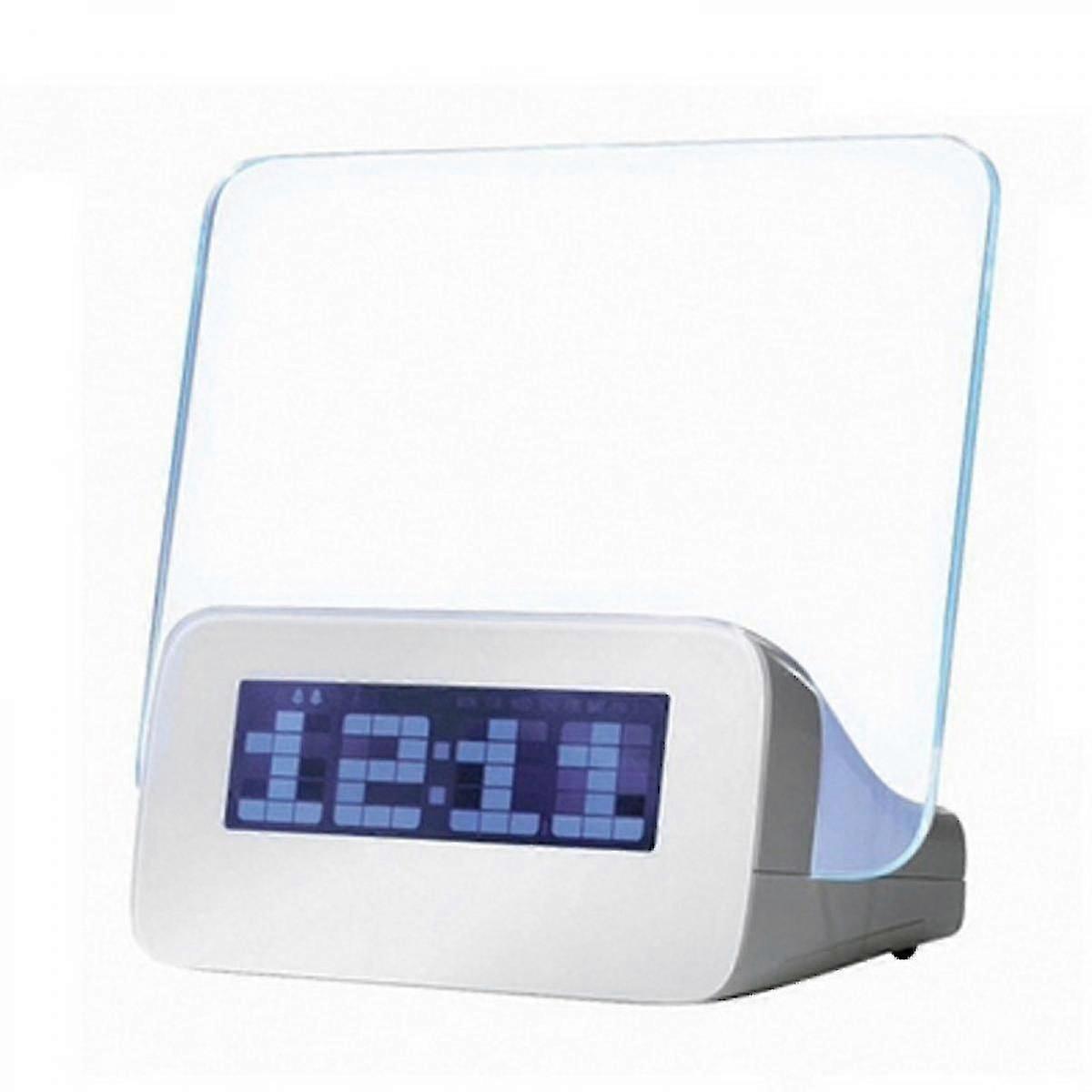 Digital Clock Multifunctional Alarm Clock Highlighter Blue Led Light Message Board Led Clock