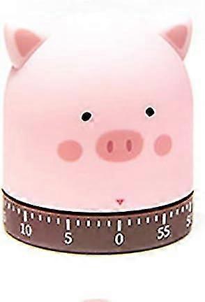 100% Mechanical Kitchen Timer,  60-Minute Wind Up Dial 360 Rotating Countdown Egg Reminder
