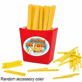 Pulling the Fries Board Game, Interactive Family Party Game with Bouncing Pieces, Strategy Game for Group Activities, Accessories in Random Colors