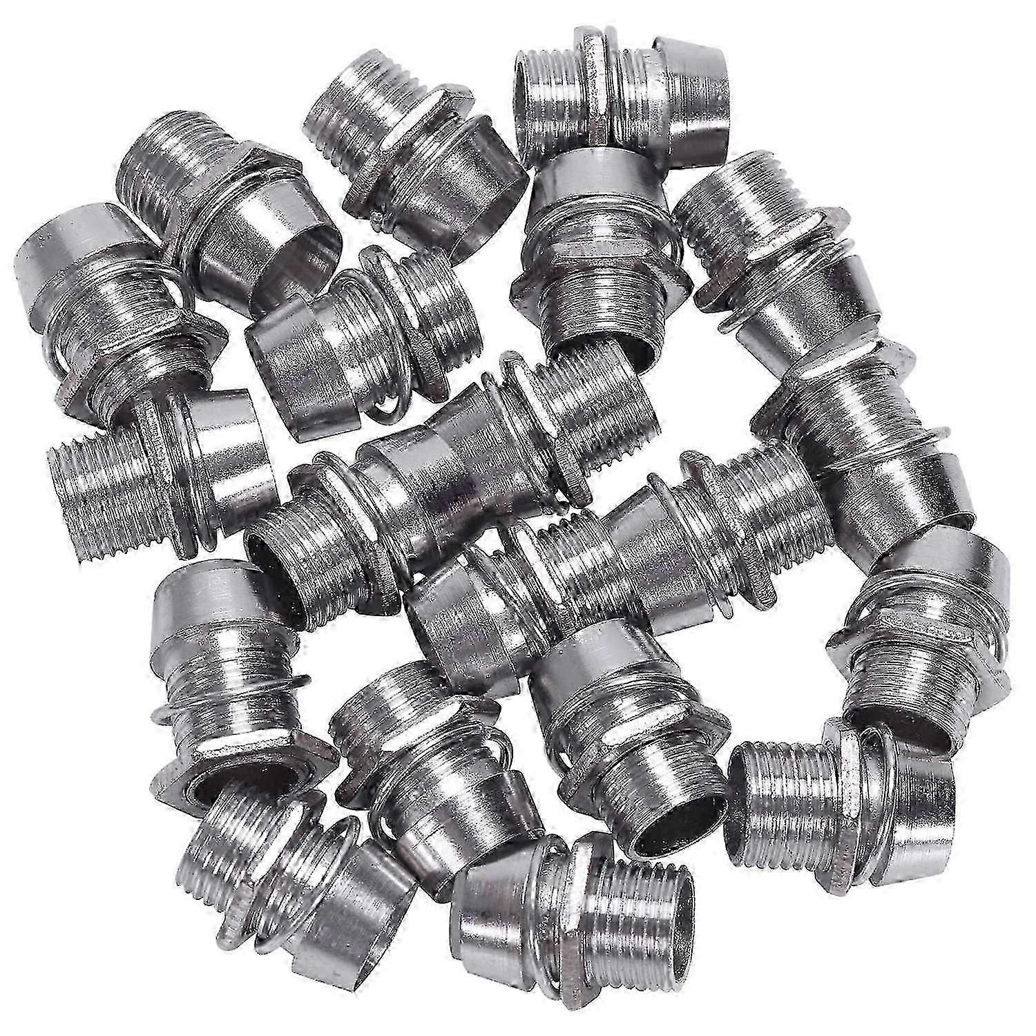 20 Pcs Copper 5mm Light Emitting Diode LED Holder Mount Panel Display