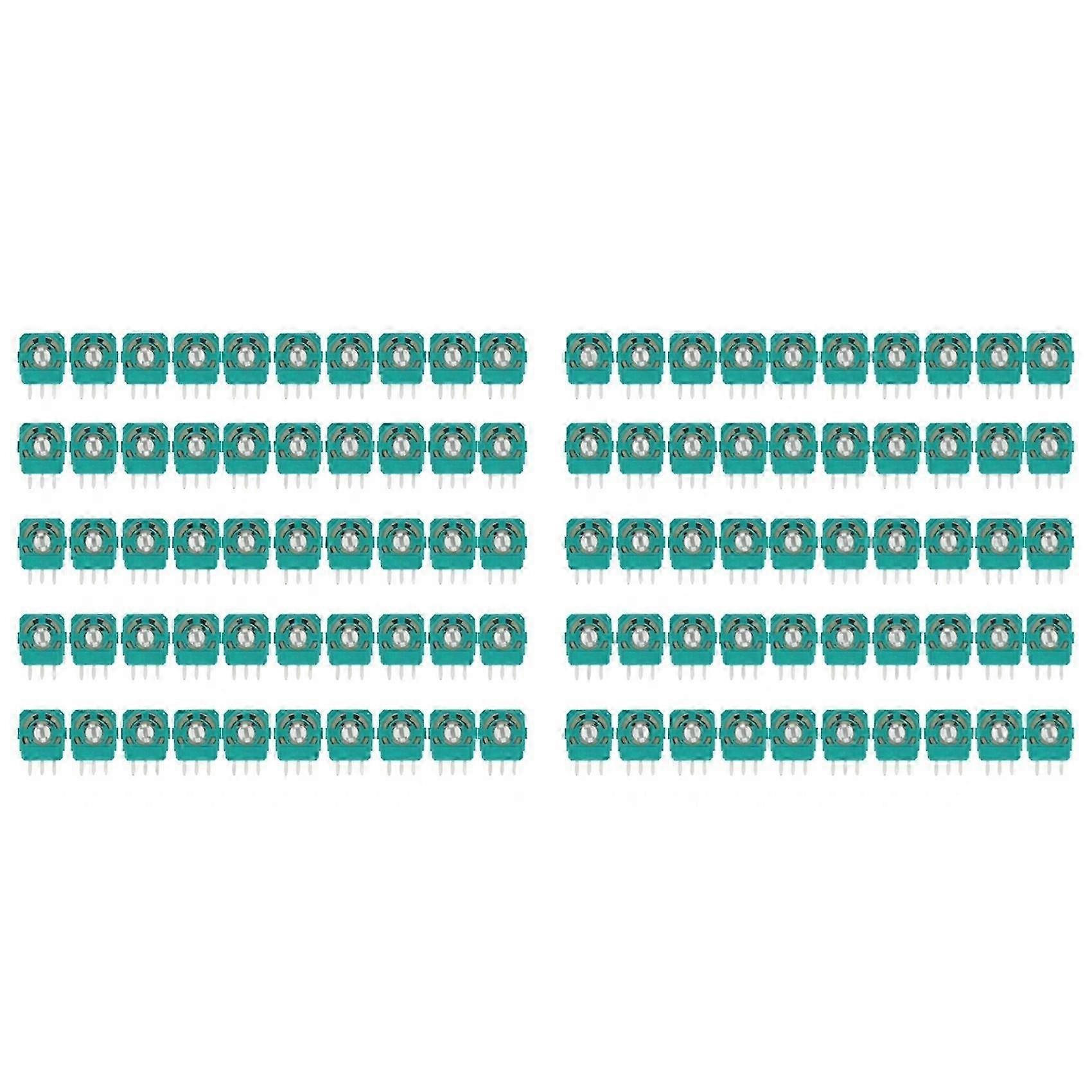 3D Analog Joystick Potentiometer Sensor Module Axis Resistor compatible withPS5 Controller Mini Switch Replacement(100 Pieces)