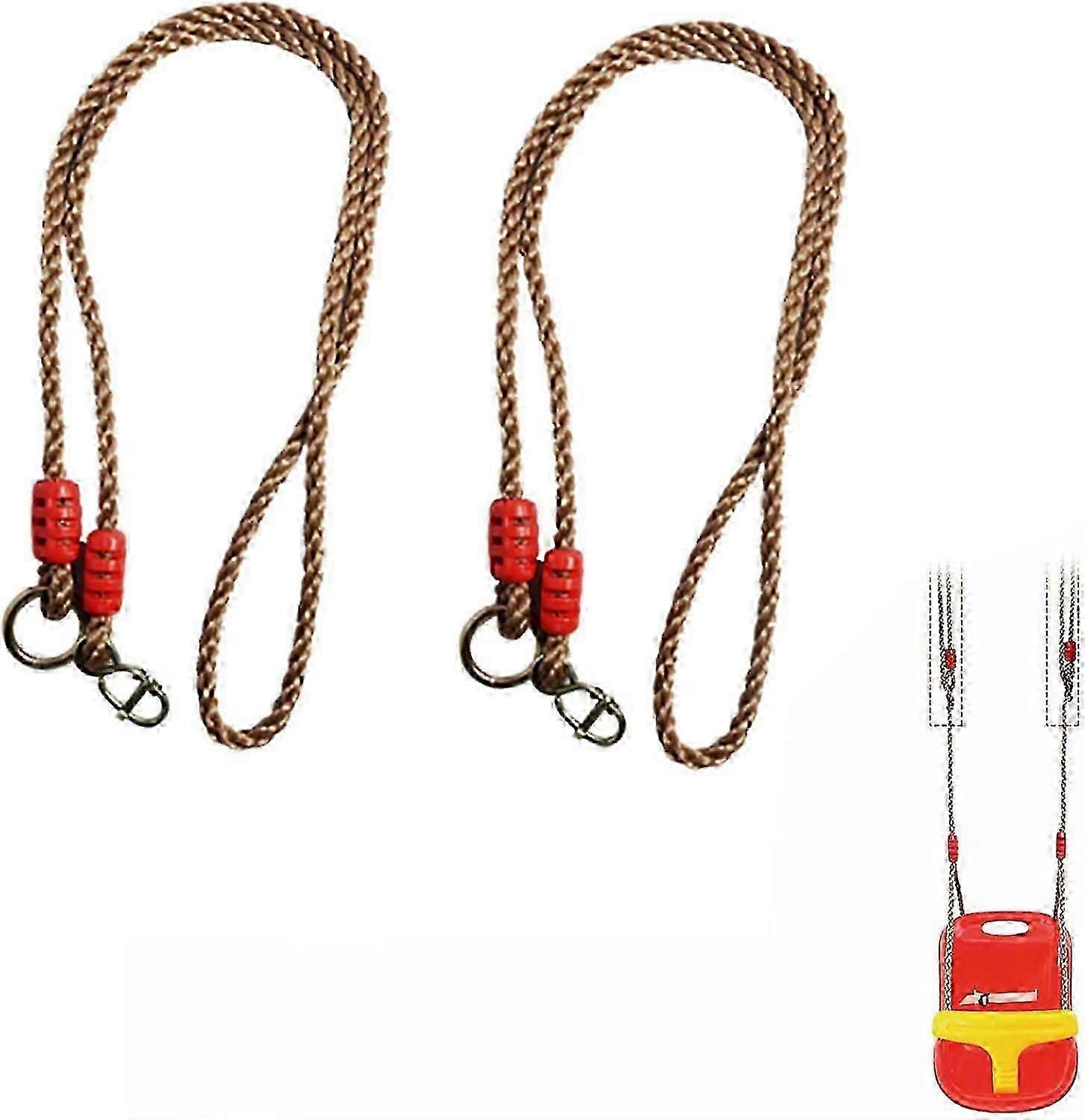 Children's Adjustable Swing Extension Cord Hammock Accessories 2pcs