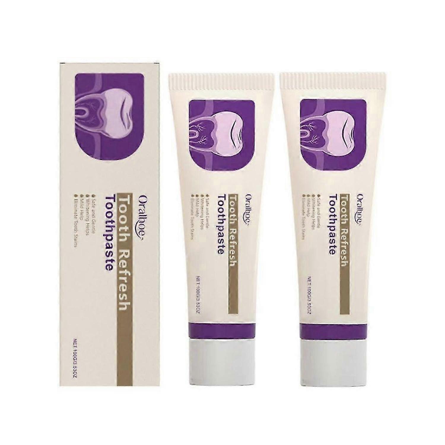 1-3X Nature Tooth Refresh Toothpaste, Hydroxyapatite Toothpaste for Sensitive Teeth