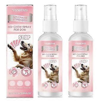 Bitter Apple No Chew Spray for Dogs - Alcohol-Free Dog Pet Deterrent, Stop Chewing & Licking, Safe Natural Formula for Puppy Training